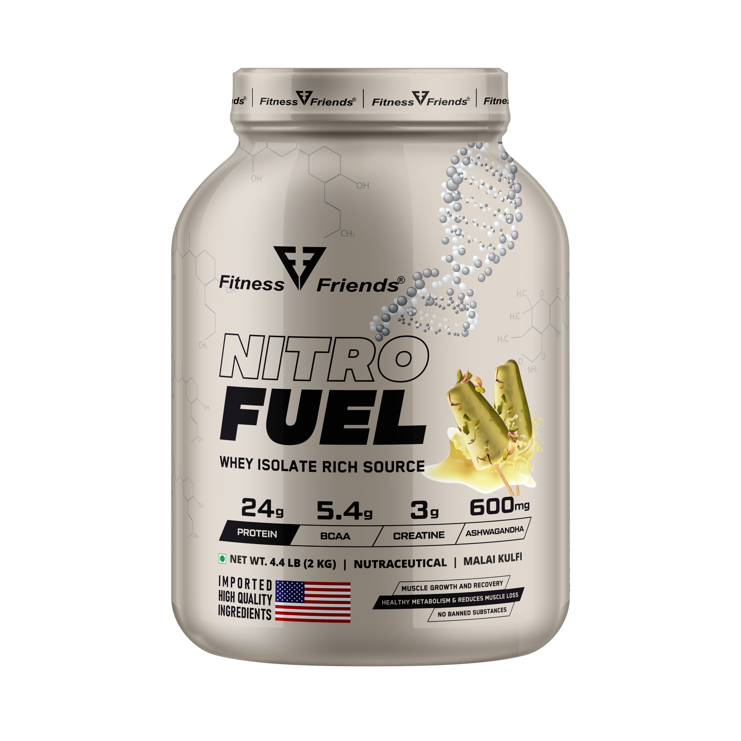 Nitro Fuel 2kg Whey Protein