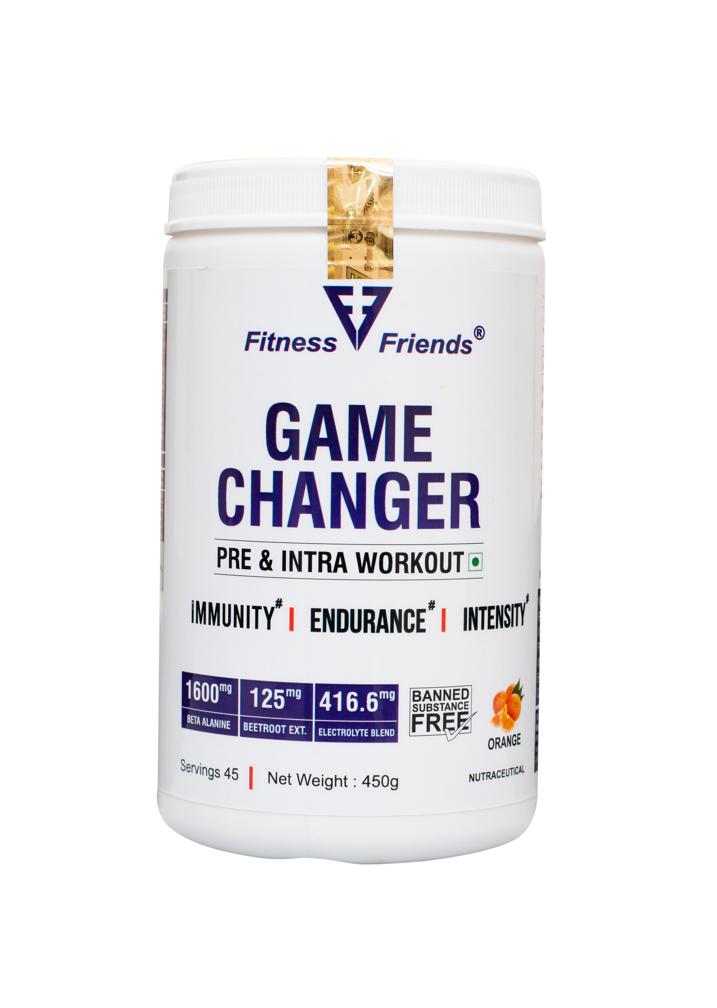 Game Changer Preworkout 45 servings