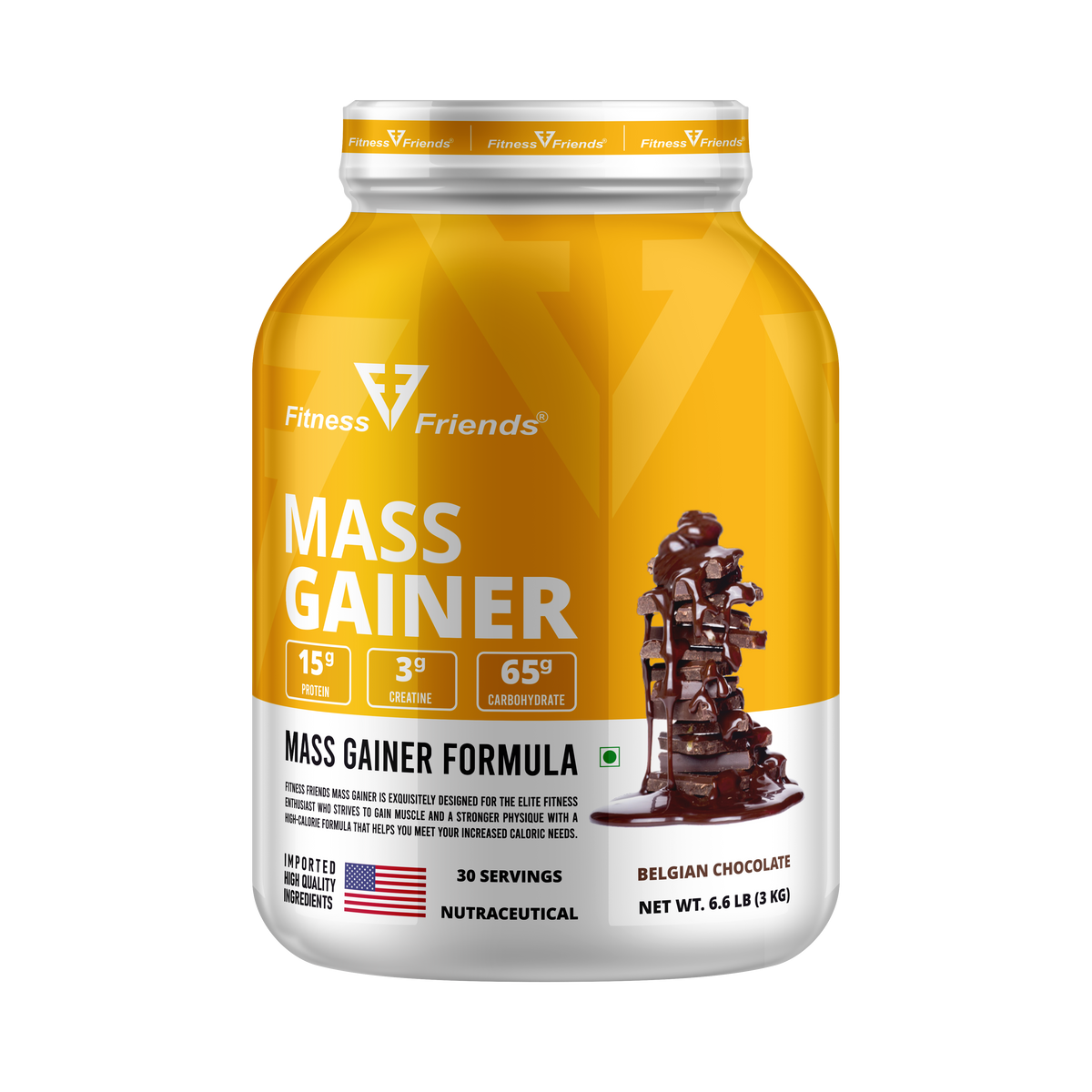 Front Gainer Mass Gainer 3kg – Fitness Friends®