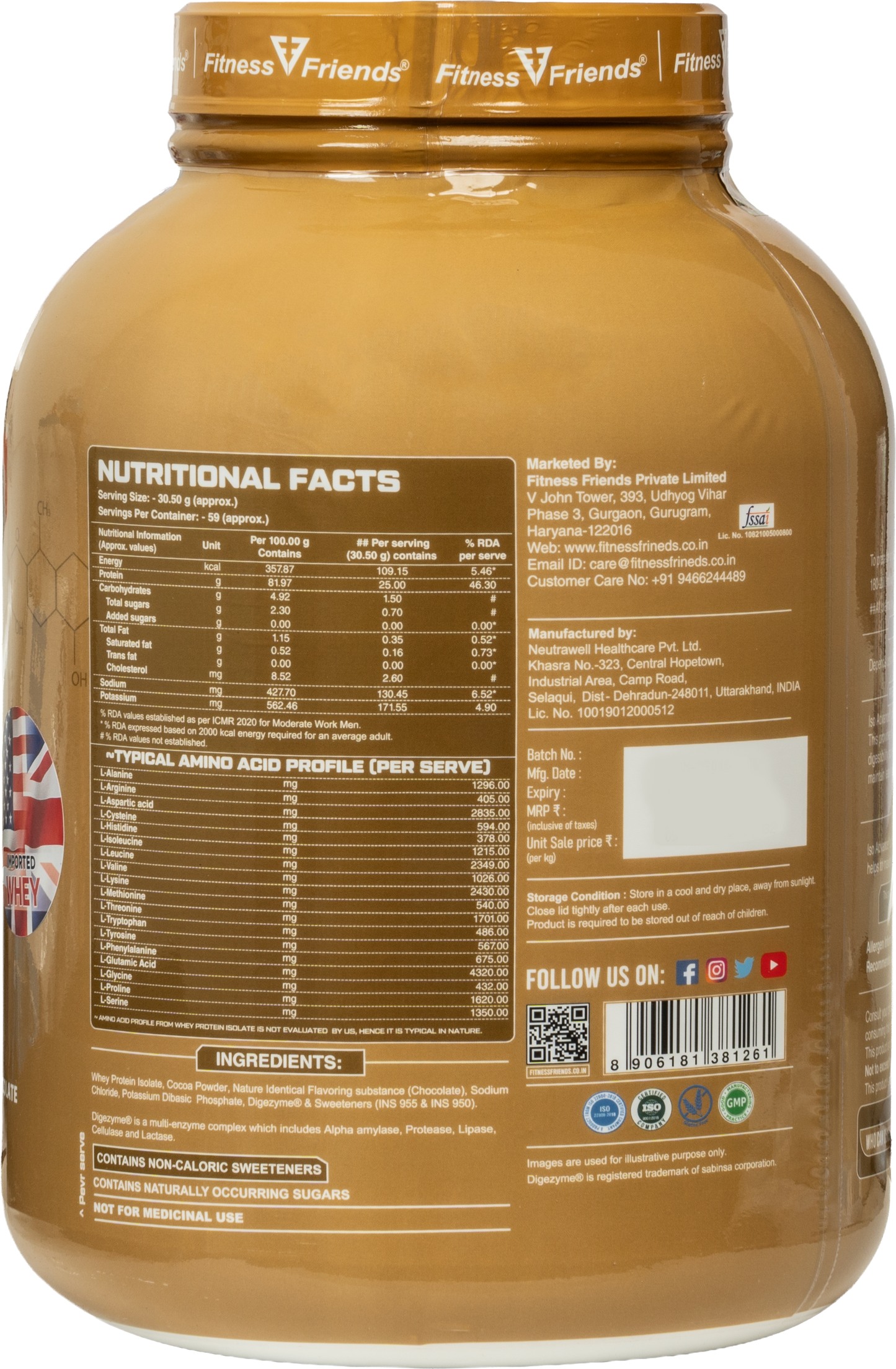 Iso Advance Gold  Pure Isolate Protein