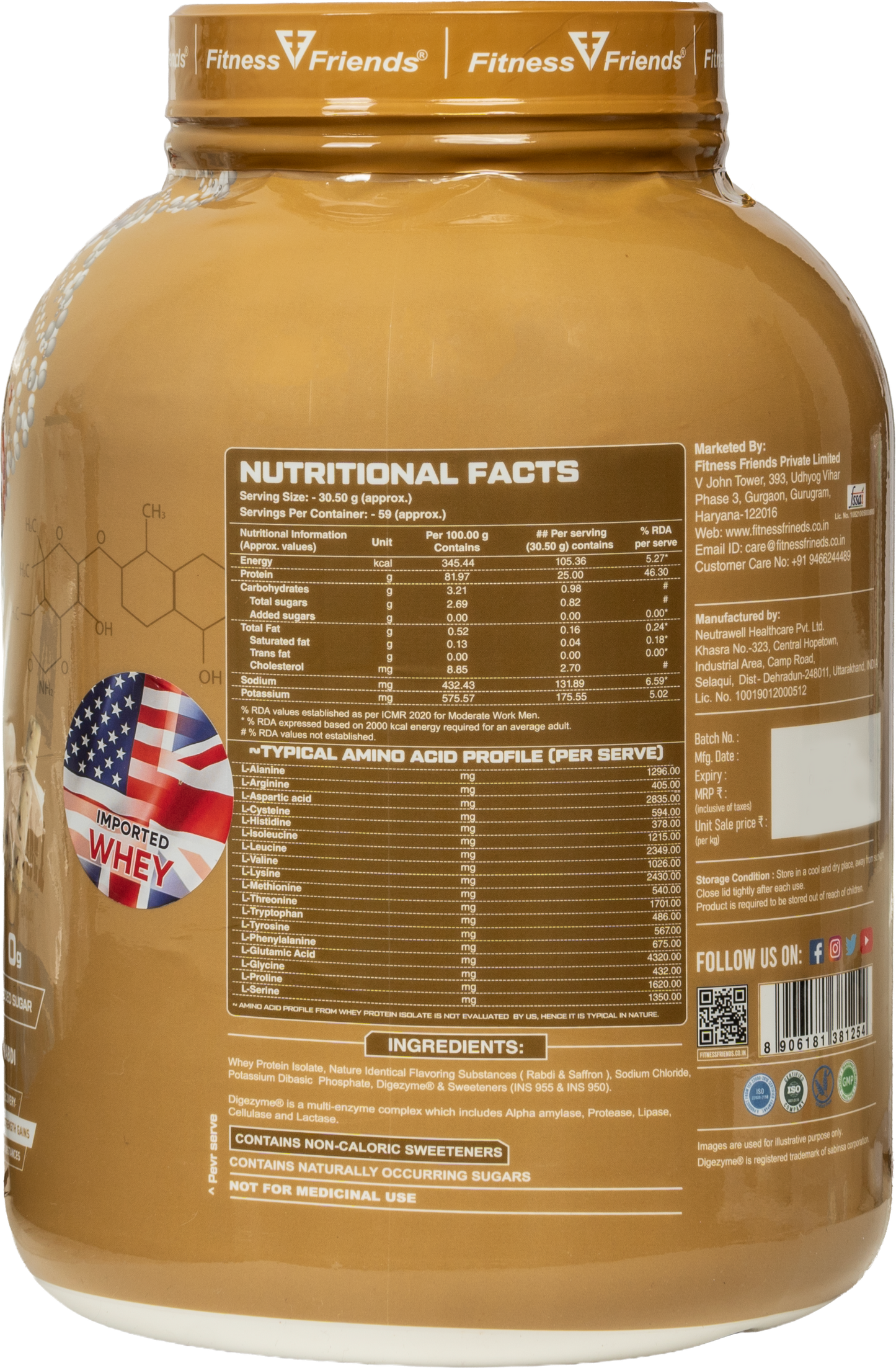Iso Advance Gold  Pure Isolate Protein