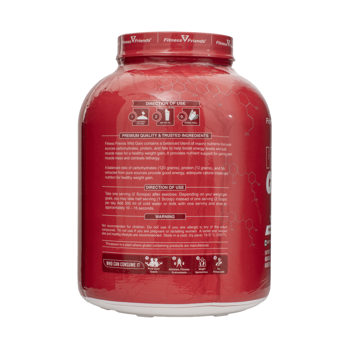 WILD GAIN MASS GAINER 3KG