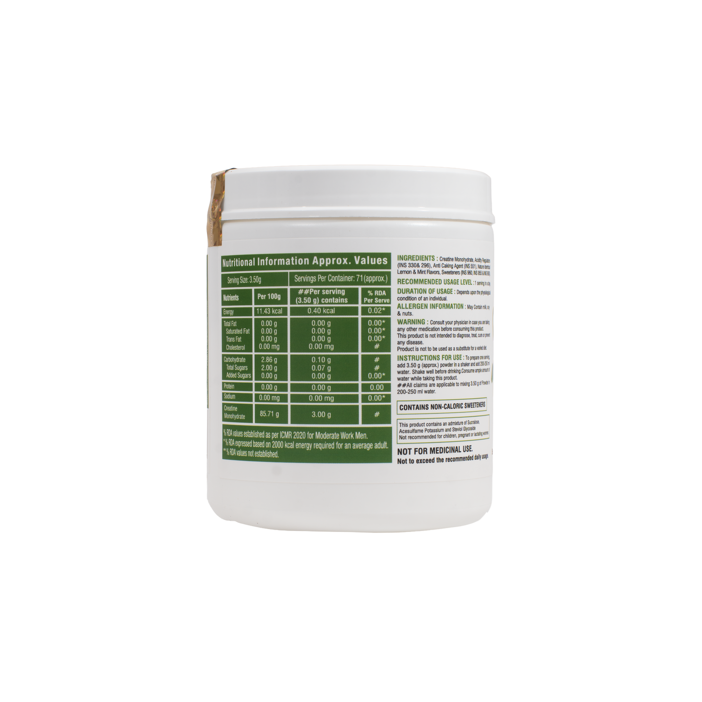 Creatine Monohydrate