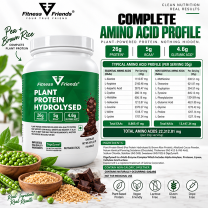 Plant Protein Hydrolysed Chocolate , 907 g